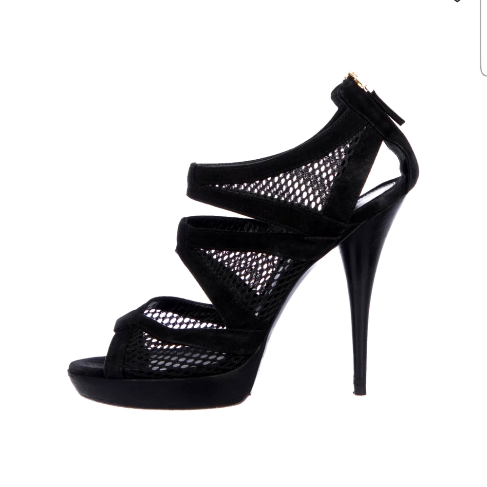 FENDI, mesh cage sandals, size 8/40 it.